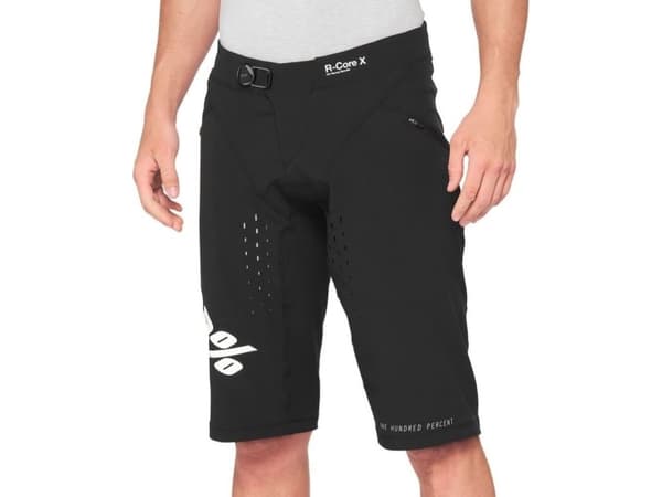 100 % shorts 100 % R-CORE X shorts svart størrelse 34 (48 EUR) (NY 2021)