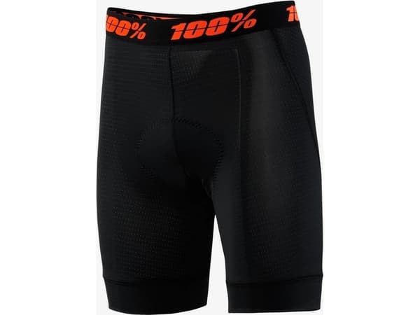 100% Junior boxer shorts with insert 100% CRUX LINER black size 22 (EUR 36) (NEW 2021)