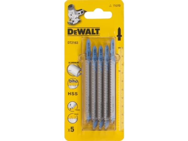 DeWALT DT2163-QZ, Figursågblad, 5 styck