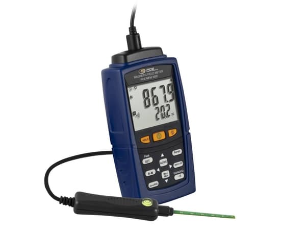 PCE Instruments Magnetfelt analyseapparat med dataloggerfunktion