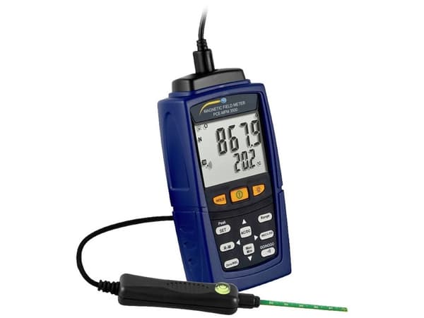 PCE Instruments Magnetfelt analyseapparat med dataloggerfunktion