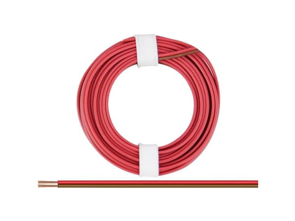 Donau Elektronik 225-08 Johdin 2 x 0,25 mm² punainen ruskea 5 m