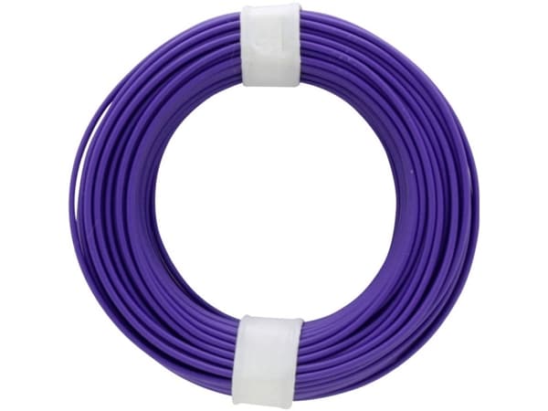 Donau Elektronik 105-6 Copper Wire Violet 10 M
