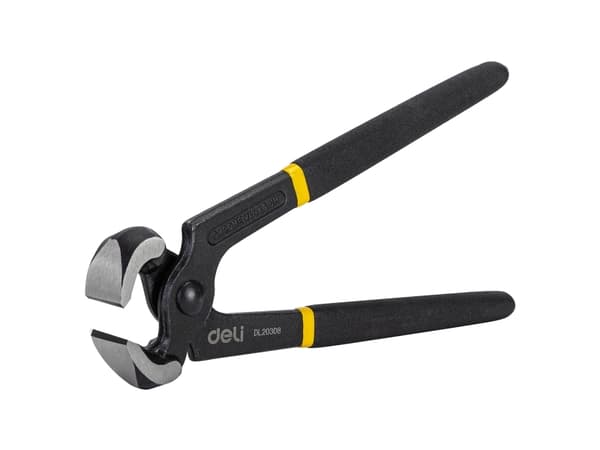 Deli Tools EDL20308, Avnypa, Kolstål, Svart