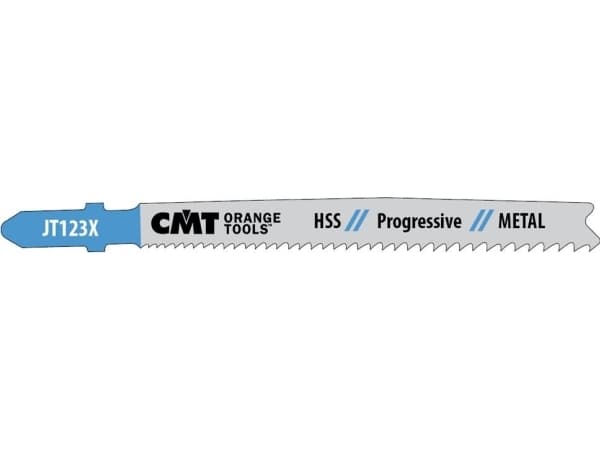 CMT Metallipistosahanterät 5kpl 100mm pistosahoihin - JT123X-5