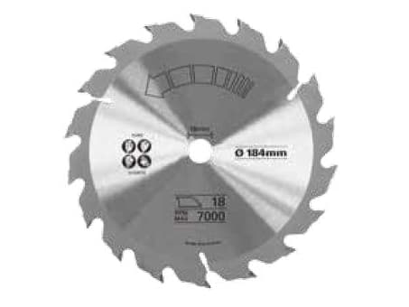 Stanley Carbide-tipped TCT/HM circular saw for wood 190x16mm 18 teeth STA15370