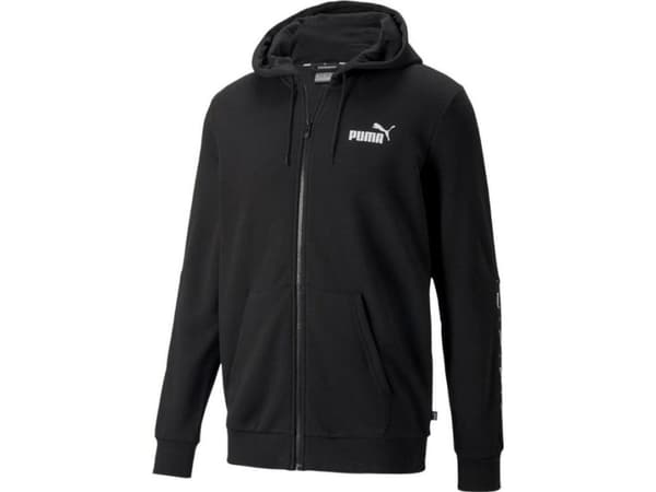 Puma ESS+ Tape Full-Zip Hoodie TR black 848768 01