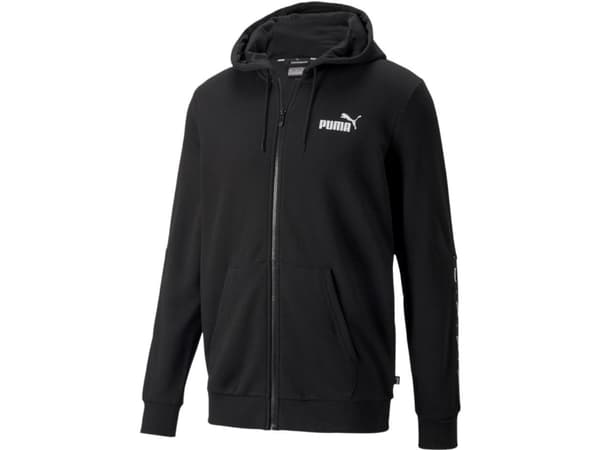Puma ESS+ Tape Full-Zip Hoodie TR black 848768 01