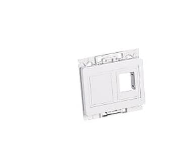 Datapistorasia Opusfit 2x keystone valkoinen 1m