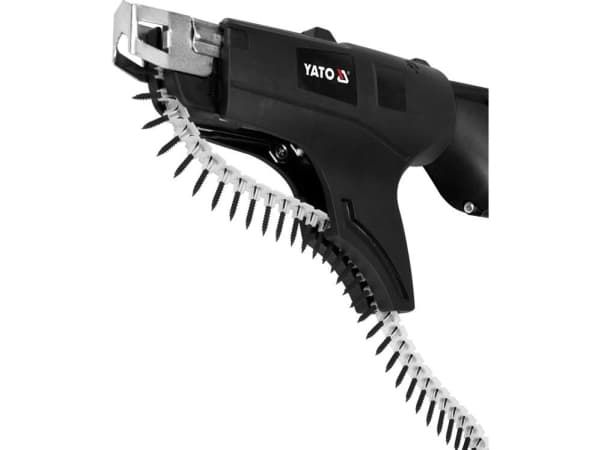 Yato YT-82071, Elektrisk skrutrekker, Pistolhåndtak, 1/4", Sort, Rød, IPX0, 5500 RPM