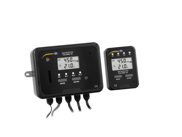 PCE Instruments Kuldioxid-måleapparat Kalibreret Fabriksstandard