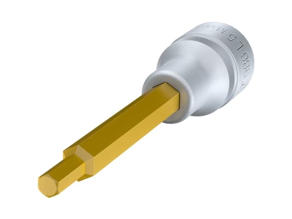 HAZET 986L-5, Uttag, 1/2", Metrisk, 1 huvuden, 12.5 mm, Titan