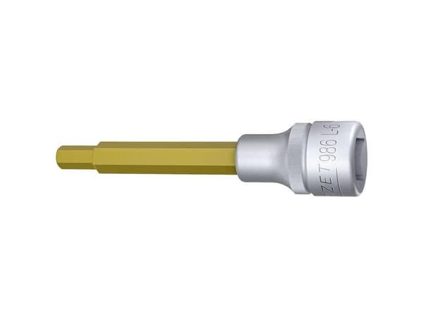 HAZET 986L-6, Stikkontakt, 1/2", Metrisk, 1 hoder, 2,3 cm, 100 mm