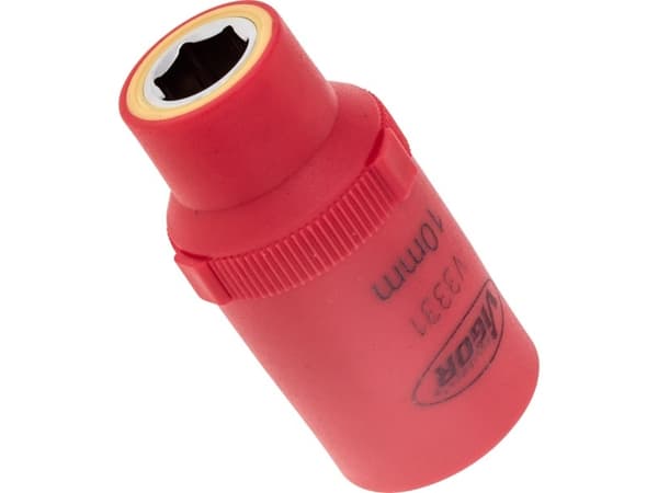 Vigor V3331, Stikkontakt, 1/2", Metrisk, 1 hoder, 10 mm, 5,5 cm