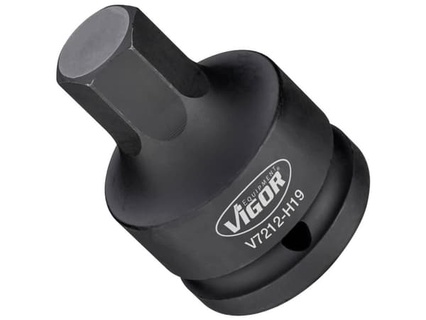 Vigor V7212-H19 Slagskruvmejseluttag 19 mm