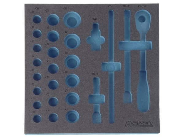Hazet 163-102L 163-102L Insats av skumplast (L x B) 344 mm x 342 mm