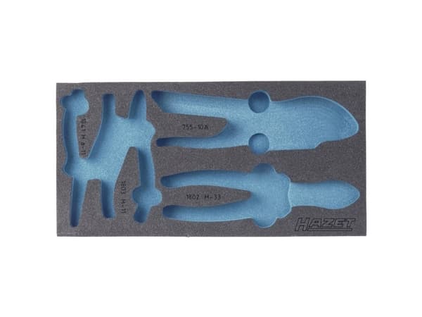 Hazet 163-121L 163-121L Insats av skumplast (L x B) 342 mm x 172 mm