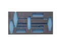 Miniatyrbilde 1 av 2: Hazet 163-122L 163-122L Skumplastindlæg (L x B) 342 mm x 172 mm