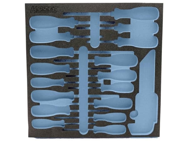 Hazet 163-297L 163-297L Skumplastindlæg (L x B) 344 mm x 342 mm