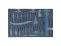 Miniatyrbilde 1 av 2: Hazet 163-31L 163-31L Skumplastindlæg (L x B) 519 mm x 342 mm