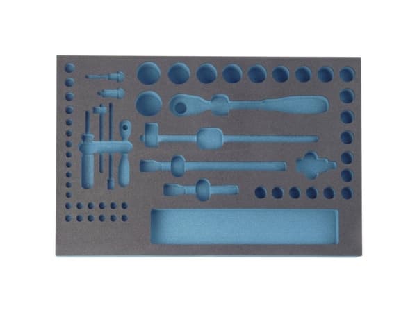 Hazet 163-57L 163-57L Skumplastindlæg (L x B) 519 mm x 342 mm