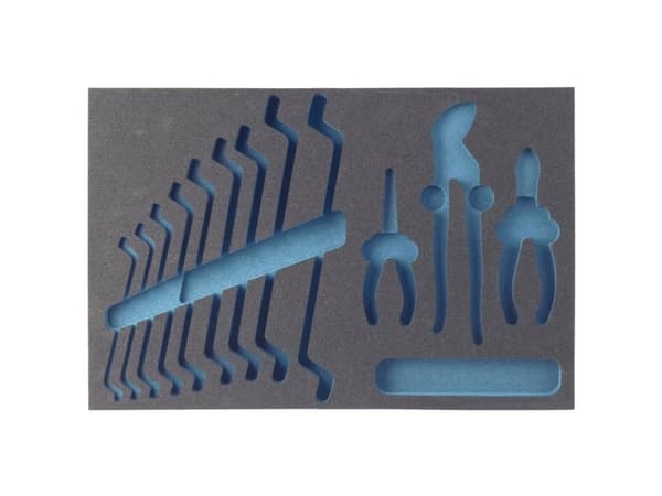 Hazet 163-59L 163-59L Vaahtomuovisisus (L x S) 519 mm x 342 mm