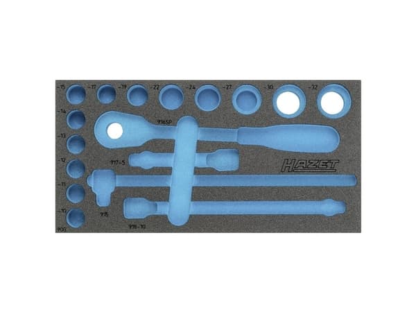 Hazet 163-358L 163-358L Skumplastindlæg (L x B) 342 mm x 172 mm