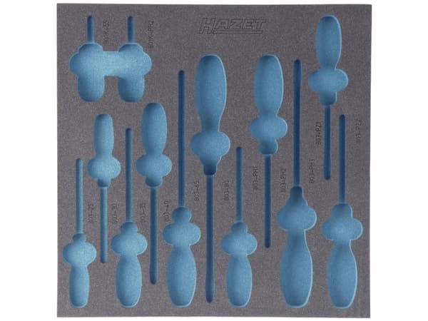 Hazet 163-100L 163-100L Vaahtomuovisisus (L x S) 344 mm x 342 mm