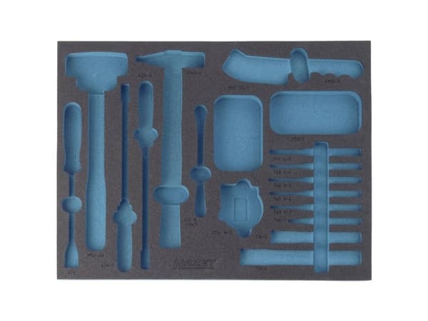 Hazet 163-143L 163-143L Vaahtomuovisisus (L x S) 519 mm x 392 mm