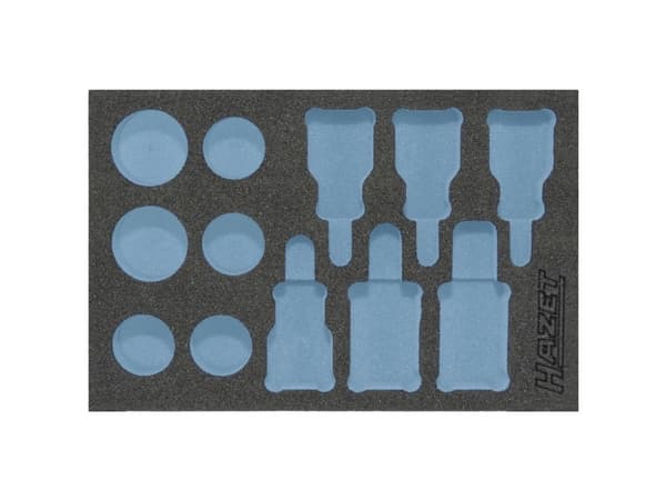 Hazet 163-245L 163-245L Skumplastindlæg (L x B) 172 mm x 114 mm