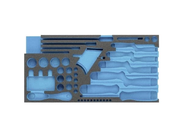 Hazet 163-356L 163-356L Vaahtomuovinen sisäkappale (L x S) 342 mm x 172 mm