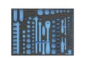 Miniatyrbild 1 av 2: Hazet 163-369L 163-369L Insats av skumplast (L x B) 519 mm x 392 mm