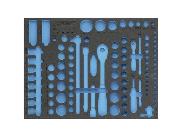 Hazet 163-369L 163-369L Vaahtomuovisisus (L x S) 519 mm x 392 mm