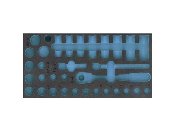 Hazet 163-483L 163-483L Skumplastinsats (L x B) 342 mm x 172 mm