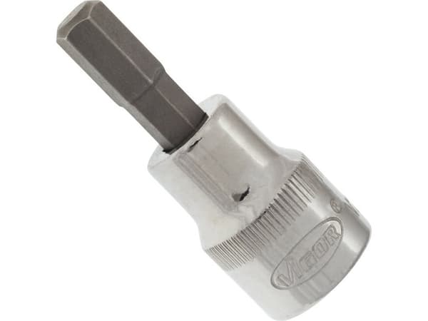 Vigor V2281N, Slaghylsa, Silver, 1 huvuden, 3/8", Metriska/brittiska, 10 mm