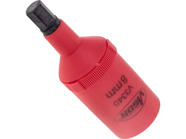 Vigor V3340, Stikkontakt, 1/2", Metrisk, 1 hoder, 8 mm, 7,8 cm