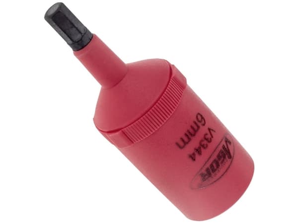 Vigor V3344, Stikkontakt, 1/2", Metrisk, 1 hoder, 6 mm, 7,8 cm