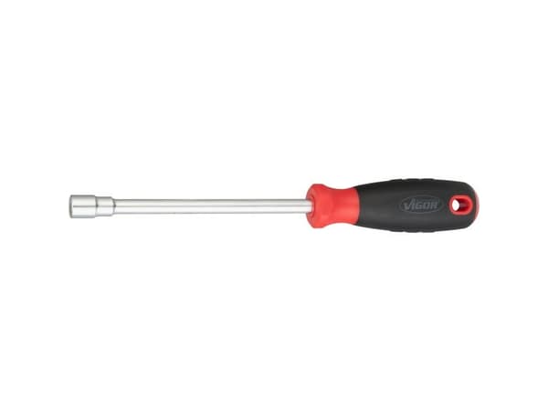 Vigor V4223, Sort, Rød, Kromfarget, 10 mm