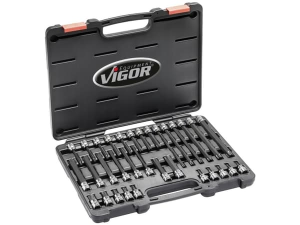 Vigor V6017 Skruvmejselbitssats
