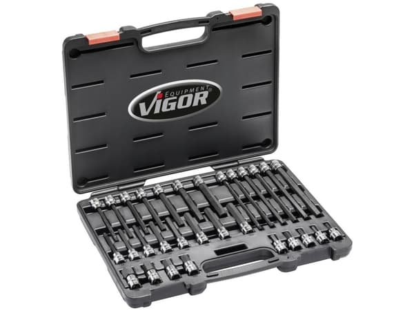 Vigor V6019 Skruvmejselbitssats