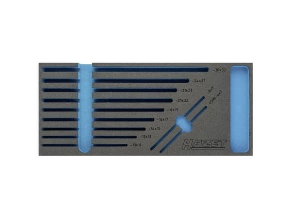 Hazet 163-377L 163-377L Skumplastindlæg (L x B) 172 mm x 392 mm