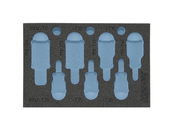 Hazet 163-218L 163-218L Insats av skumplast (L x B) 172 mm x 114 mm