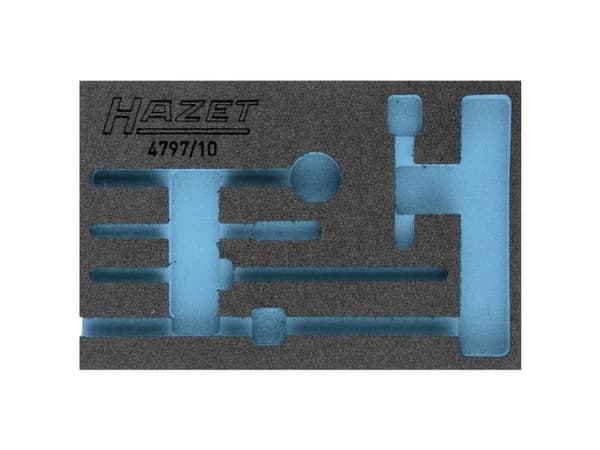 Hazet 163-326L 163-326L Vaahtomuovinen insertti (pituus x leveys) 172 mm x 114 mm