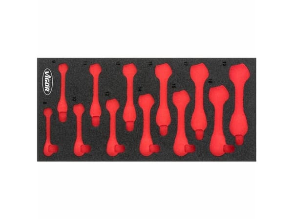 Vigor V5075-L, Jakajasarja, Musta, Punainen, Vaahto, Vigor V5075, 393 mm, 188 mm