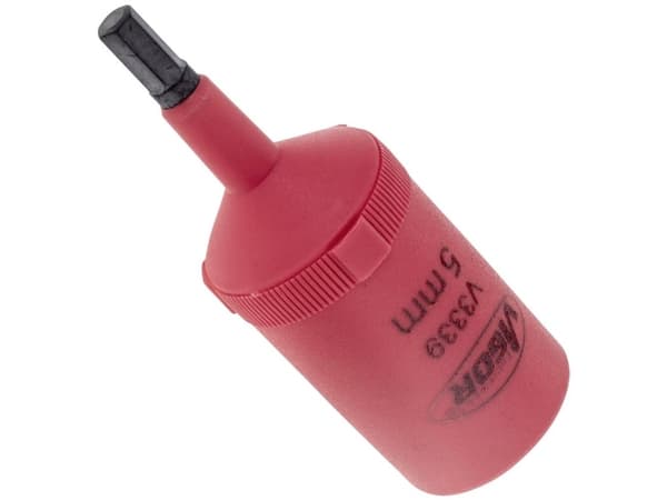Vigor V3339, Stikkontakt, 1/2", Metrisk, 1 hoder, 5 mm, 7,8 cm