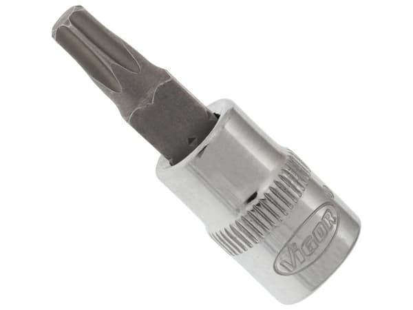 Vigor V2130N, 1 styck, Torx, 1/4", T27, 38 mm