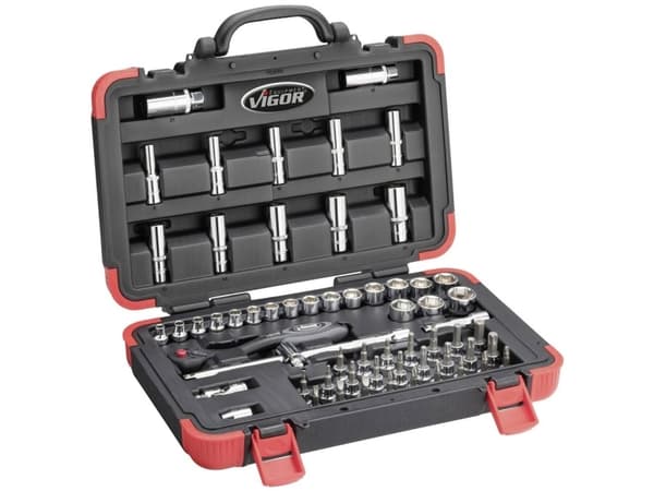 Vigor V2305N Topnøglesæt 3/8 (10 mm) V2305N