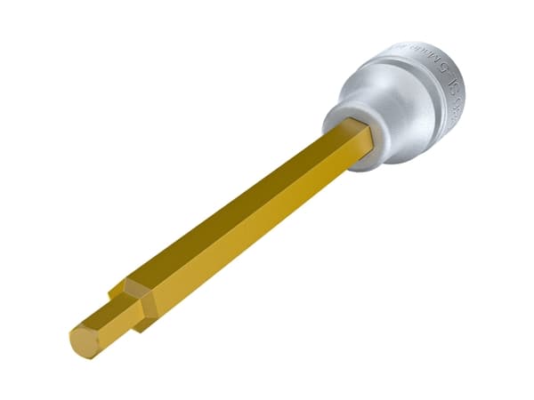 HAZET 986SL-5, Stikkontakt, 1/2", Metrisk, 1 hoder, 12.5 mm, Titan
