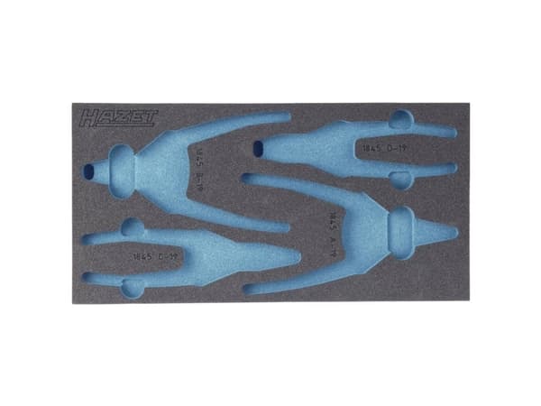 Hazet 163-124L 163-124L Skumplastindlæg (L x B) 342 mm x 172 mm