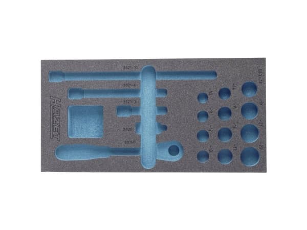 Hazet 163-181L 163-181L Vaahtomuovisäiliö (L x S) 342 mm x 172 mm